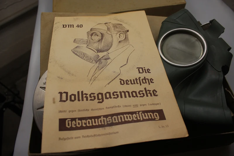 Luftschutzgasmaske Zivilbevölkerung