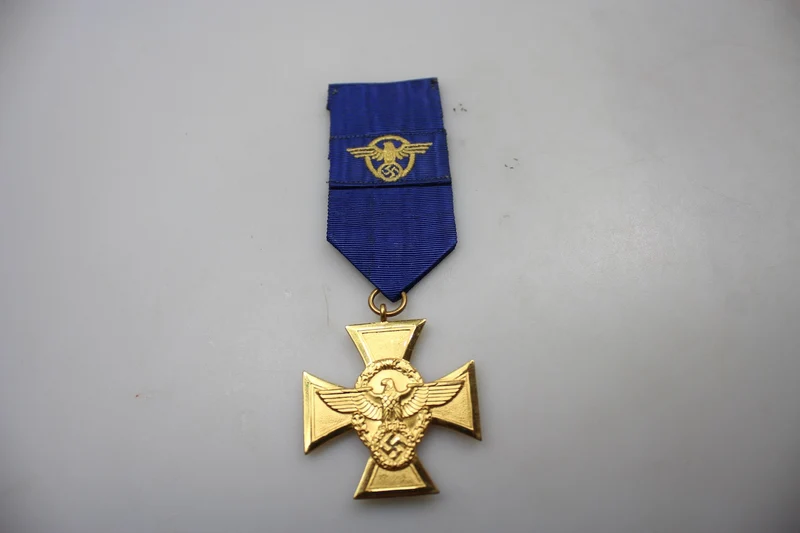 Treues Dienstkreuz, 25 Jahre bei der Polizei
