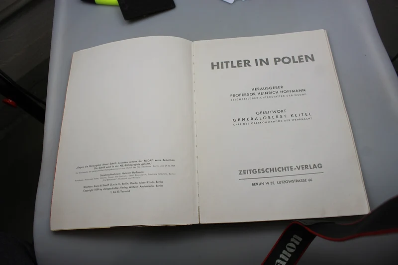 „Mit Hitler in Polen“ – H. Hoffman