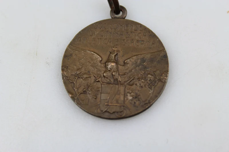 Medaille bei den Lombardischen Fechtmeisterschaften, Mai 1932