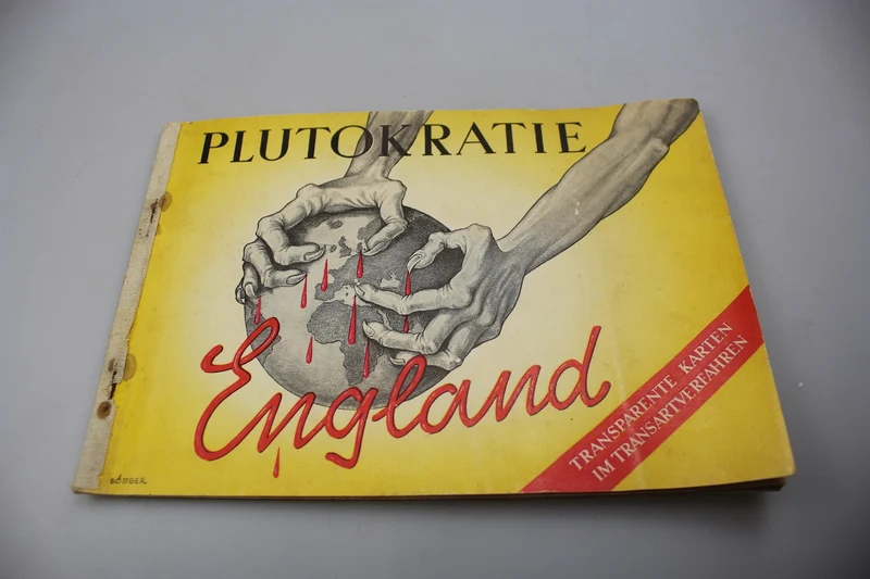 „Plutokratie England“ 1939/40 – Deutsche antibritische Propagandabroschüre aus dem Zweiten Weltkrieg