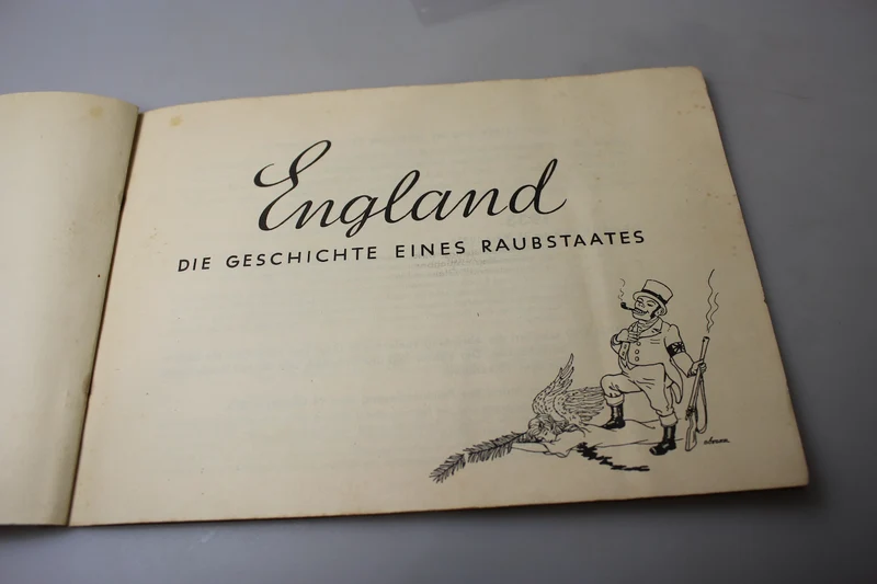 „Plutokratie England“ 1939/40 – Deutsche antibritische Propagandabroschüre aus dem Zweiten Weltkrieg