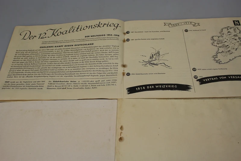 „Plutokratie England“ 1939/40 – Deutsche antibritische Propagandabroschüre aus dem Zweiten Weltkrieg
