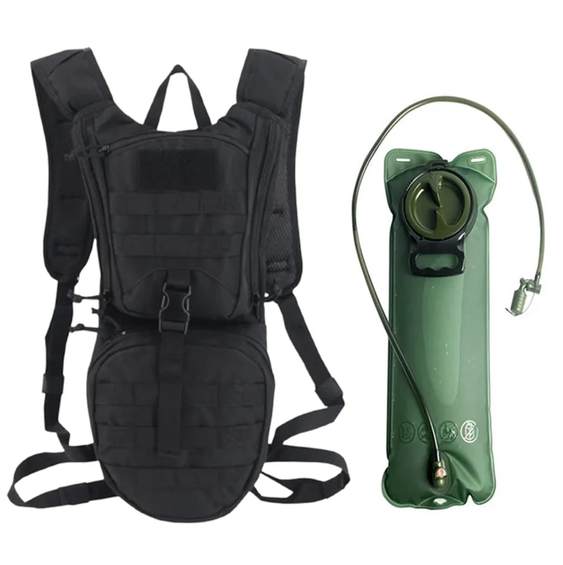 Molle Airsoft Rucksack mit 3L Trinkblase Softair Trinksystem Trinkrucksack