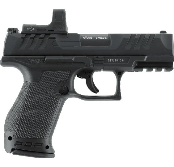 Walther PDP Compact 4" SET- Co2-Pistole Kaliber 6 mm BB 2,0 J