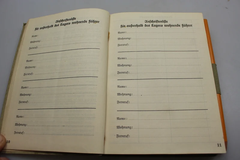 Truppführerbuch für den RAD WW2