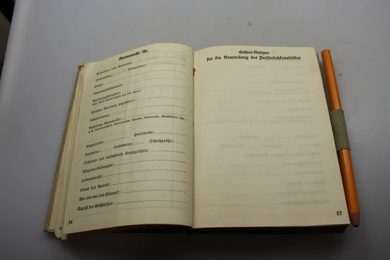 Truppführerbuch für den RAD WW2