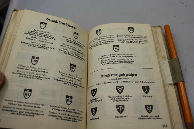 Truppführerbuch für den RAD WW2