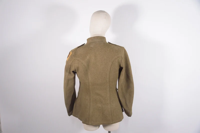 US-Army-Truppenjacke der 27. Infanteriedivision aus dem Ersten Weltkrieg