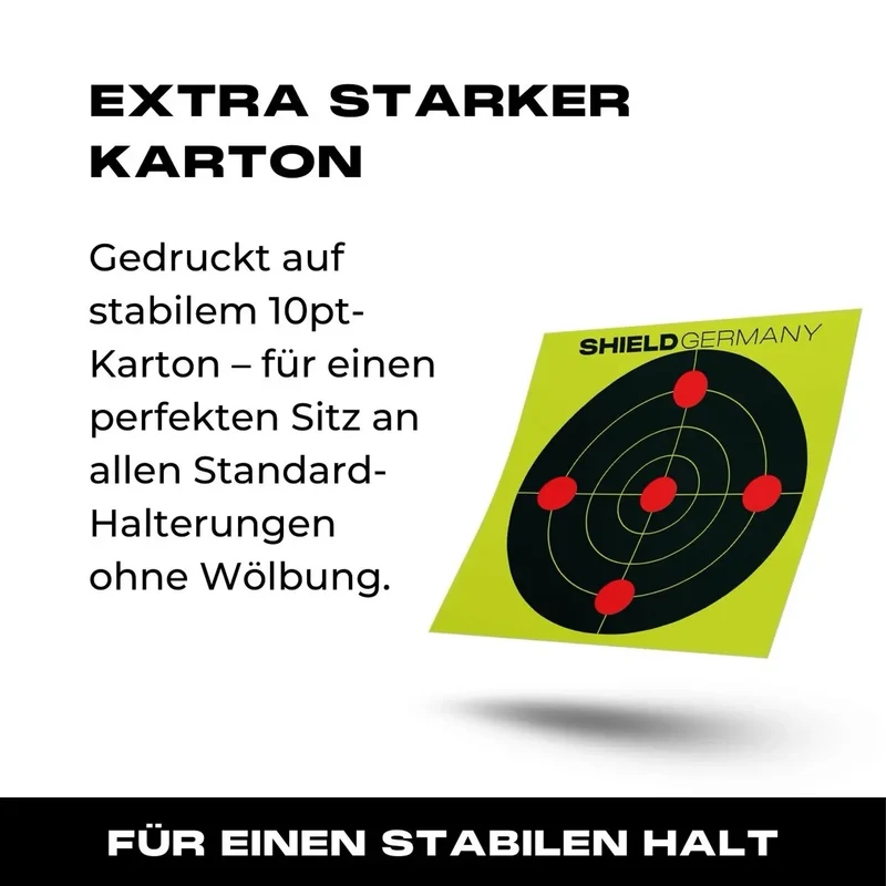Zielscheiben SHIELD Splatter Targets 10er Pack 30x30cm - 07