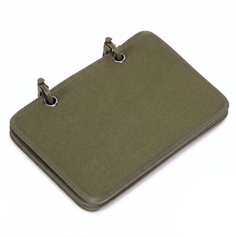 Patchmappe für Klett Aufnäher Velcro Patch Sammler Mappe