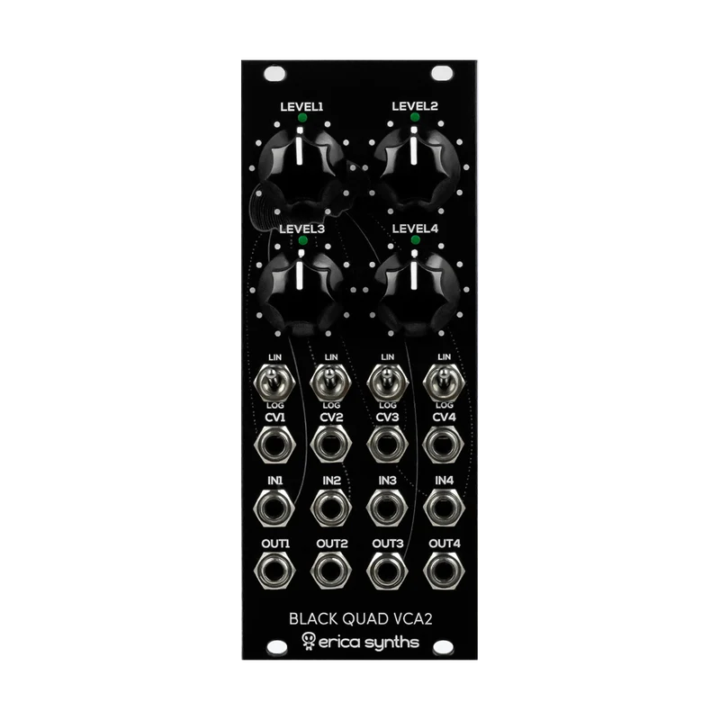 Erica Synthesizer Black Quad VCA2