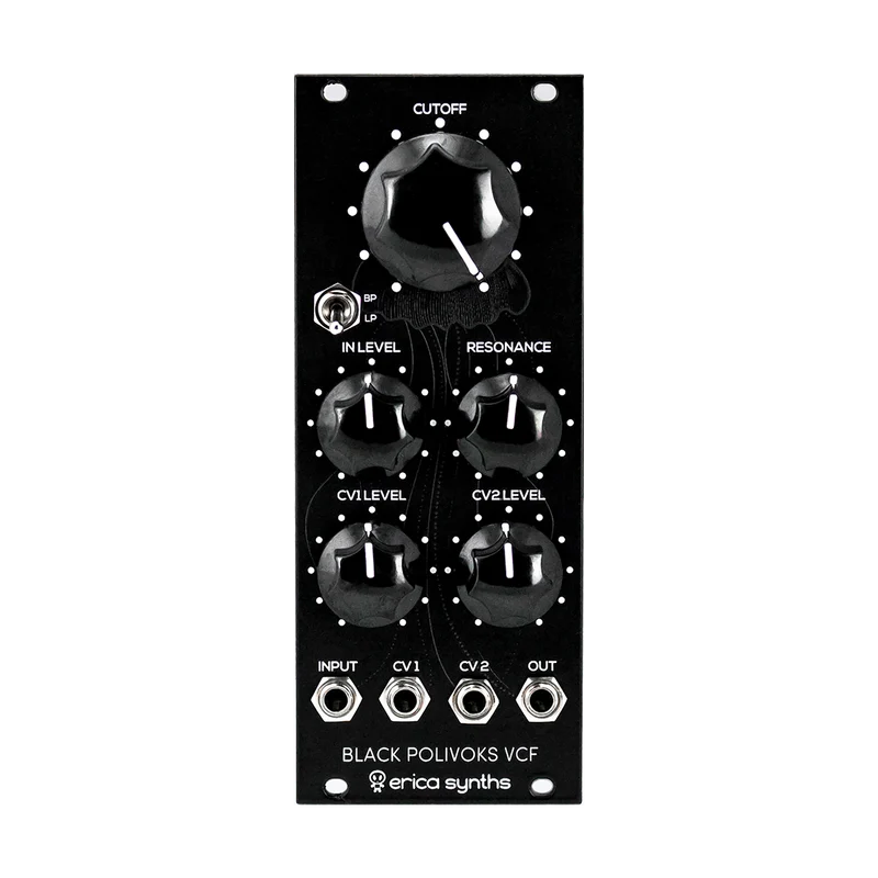 Erica Synthesizer Schwarz Polivoks VCF V2
