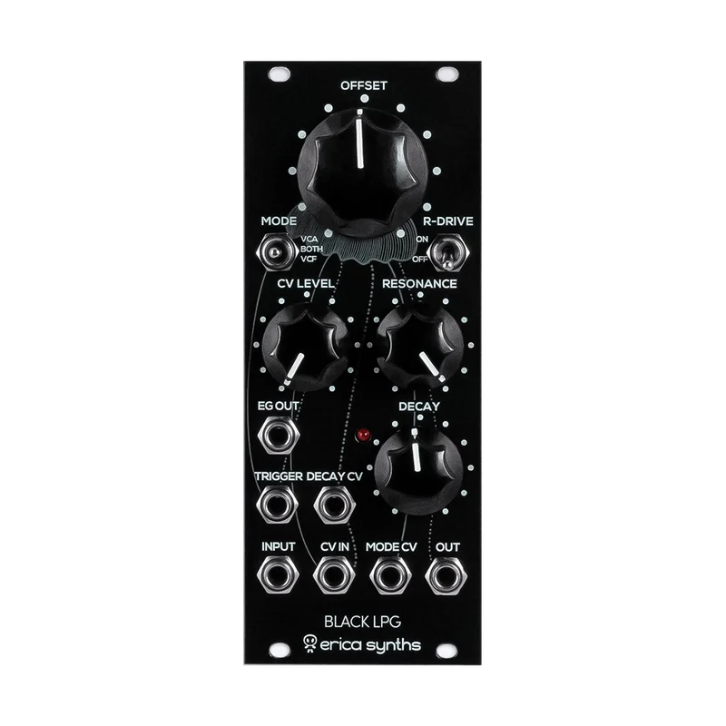 Erica Synths Schwarz LPG