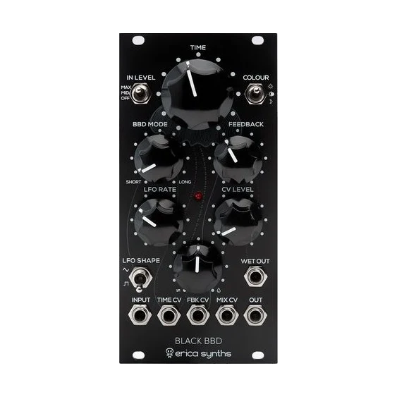 Erica Synths Schwarz BBD