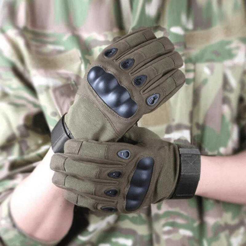 Taktische Airsoft Handschuhe – Einsteigermodell mit Knöchelschutz