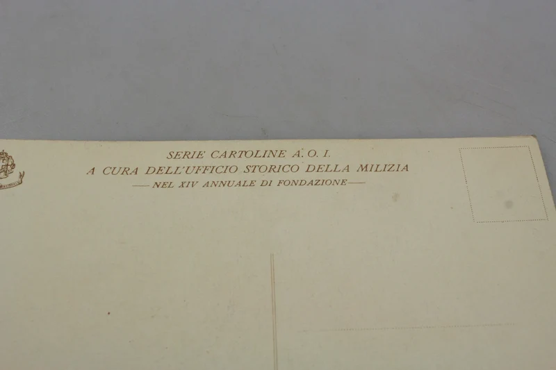 AOI-Postkarte – VI. CCNN-Bataillonsgruppe
