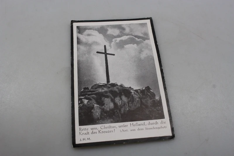 Sterbebilder Gefreiter Genio Todi (PG) 28.12.43