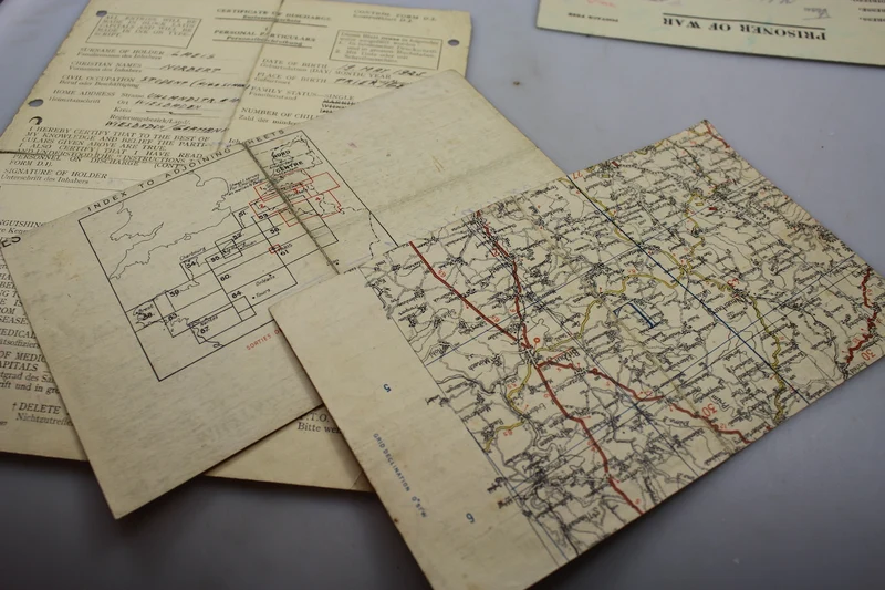 Dokumente über die Gefangenschaft zweier WH-Brüder im Zweiten Weltkrieg