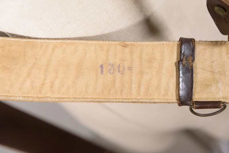„Sam Browne“ Offiziers-REI-WW2-Gürtel