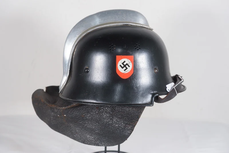 M.34 Feurwehrwerk-Helm mit REPRO-Abziehbild
