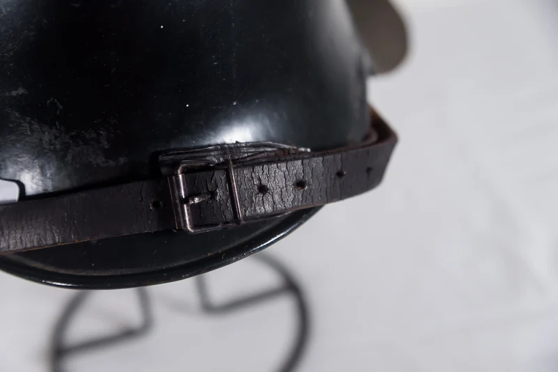 M.34 Feurwehrwerk-Helm mit REPRO-Abziehbild
