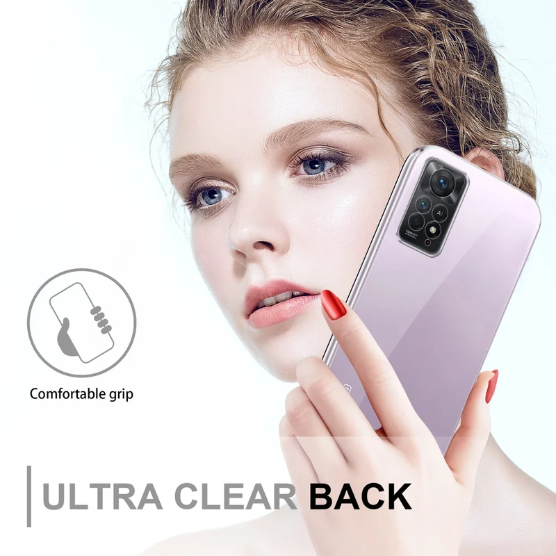Cadorabo Hülle kompatibel mit Xiaomi RedMi NOTE 11 PRO 4G / 5G 360? Full Body Schutzhülle - Front- und Rückenschutz, Rundumschutz mit Displayschutz