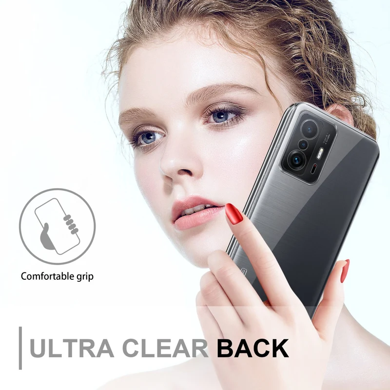 Cadorabo Hülle kompatibel mit Xiaomi 11T / 11T PRO 360? Full Body Schutzhülle - Front- und Rückenschutz, Rundumschutz mit Displayschutz