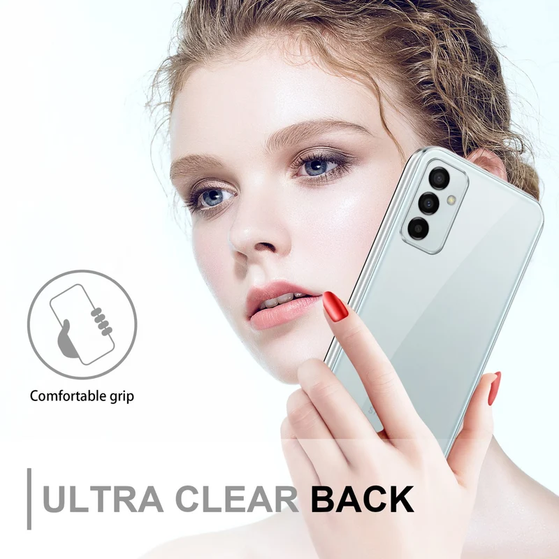 Cadorabo Hülle kompatibel mit Samsung Galaxy M23 5G 360? Full Body Schutzhülle - Front- und Rückenschutz, Rundumschutz mit Displayschutz