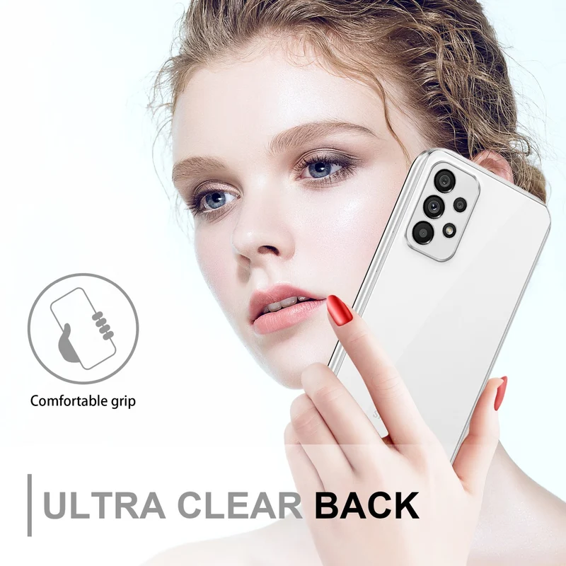 Cadorabo Hülle kompatibel mit Samsung Galaxy A73 5G 360? Full Body Schutzhülle - Front- und Rückenschutz, Rundumschutz mit Displayschutz