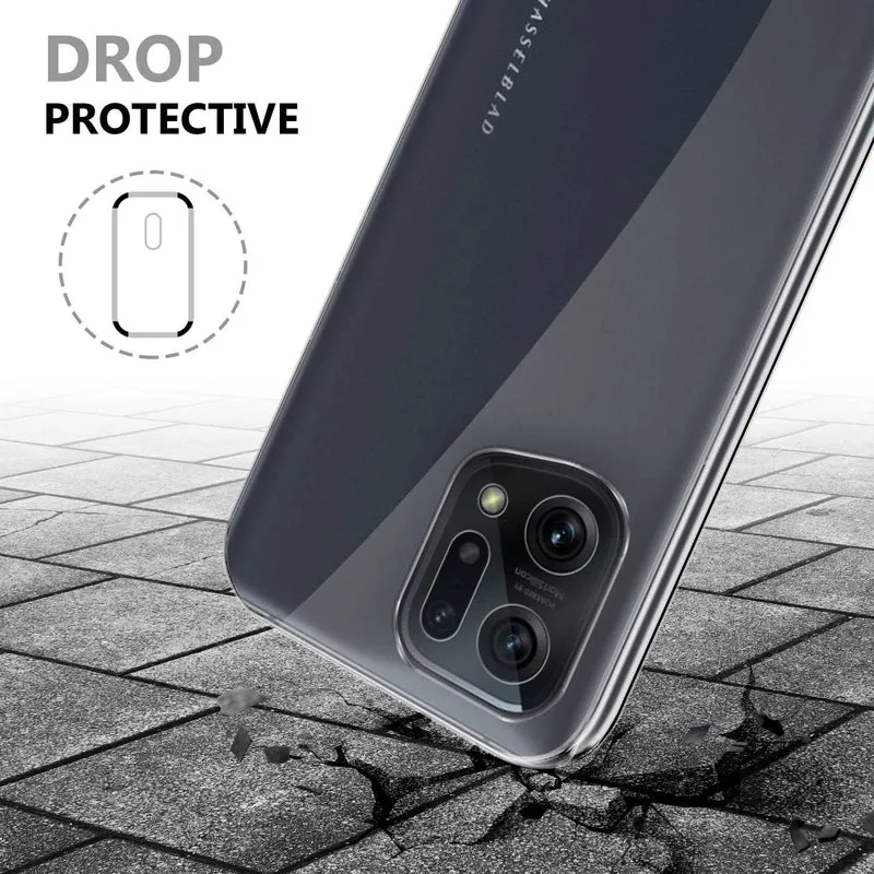 Cadorabo Hülle kompatibel mit Oppo FIND X5 360? Full Body Schutzhülle - Front- und Rückenschutz, Rundumschutz mit Displayschutz