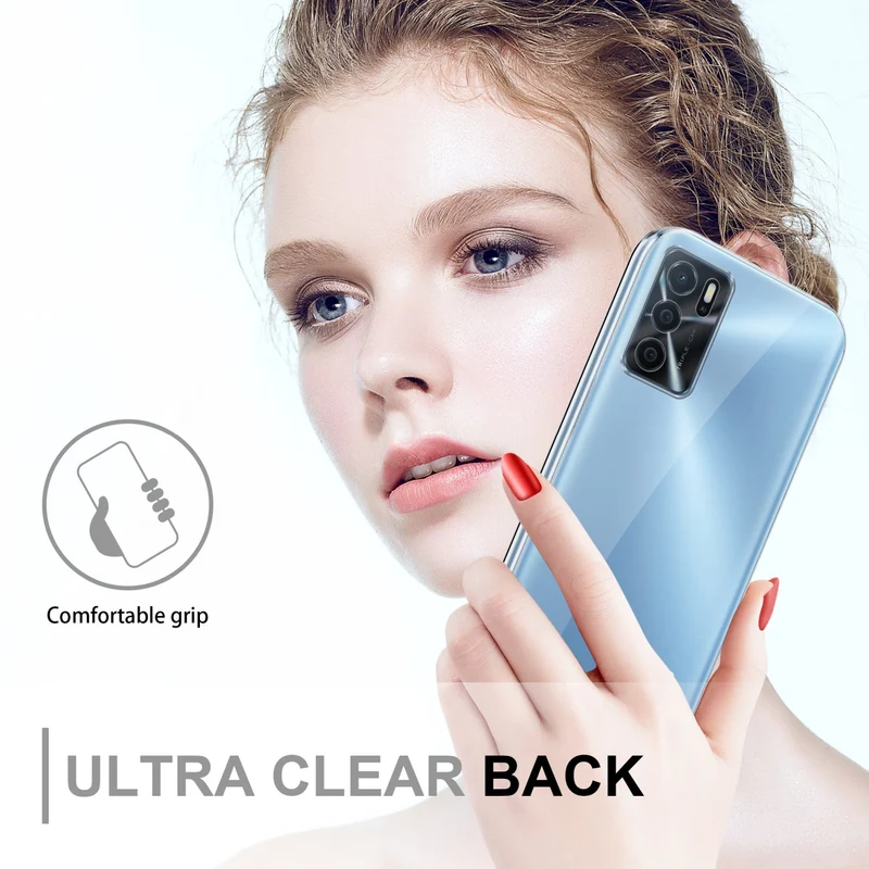 Cadorabo Hülle kompatibel mit Oppo A16s / A54s 360? Full Body Schutzhülle - Front- und Rückenschutz, Rundumschutz mit Displayschutz