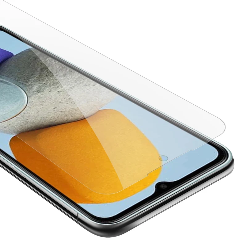 Cadorabo Panzer Folie kompatibel mit Samsung Galaxy M23 5G - Schutzfolie Gehärtetes (Tempered) Display-Schutzglas in 9H Härte mit 3D Touch Kompatibilität