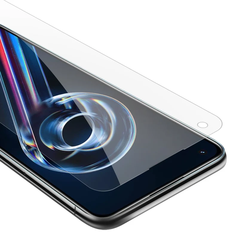 Cadorabo Panzer Folie kompatibel mit Realme 9 5G / 9 PRO / V25 / Q5 / OnePlus Nord CE 2 LITE 5G - Schutzfolie Gehärtetes (Tempered) Display-Schutzglas in 9H Härte mit 3D Touch Kompatibilität