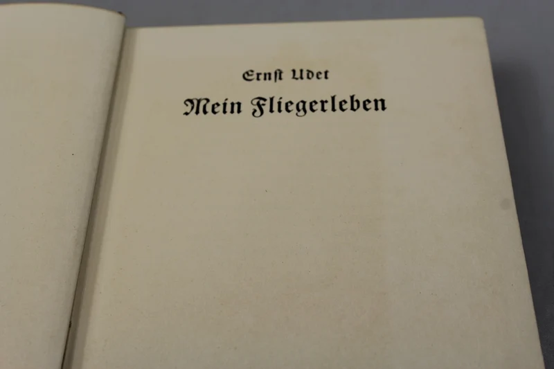 „Mein Fliegerleben“ – Ernst Udet – 1935