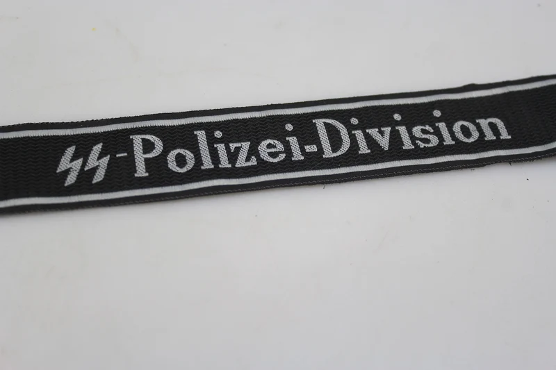 Repro-Manschettentitel SS-Polizei-Division