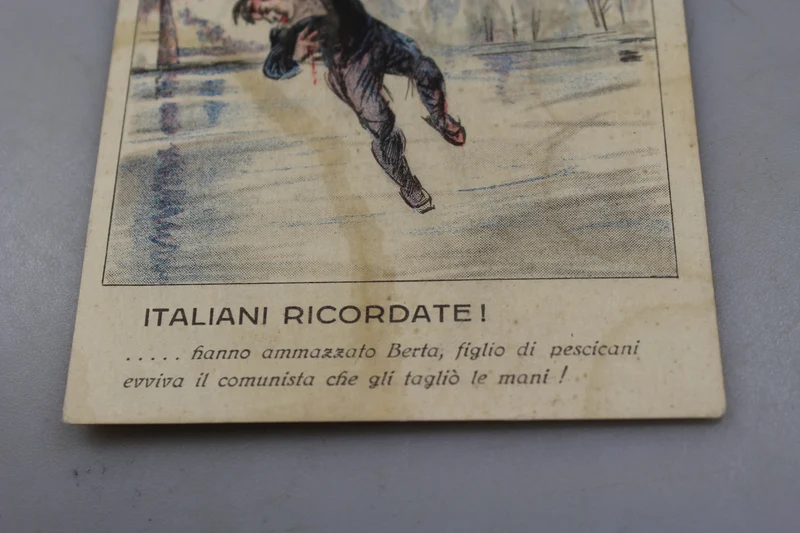 Postkarte PNF Giovanni Berta