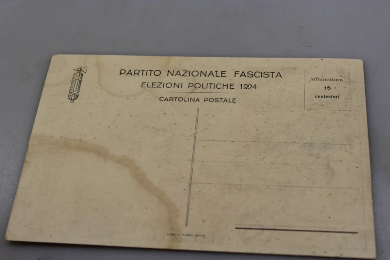 Postkarte PNF Giovanni Berta