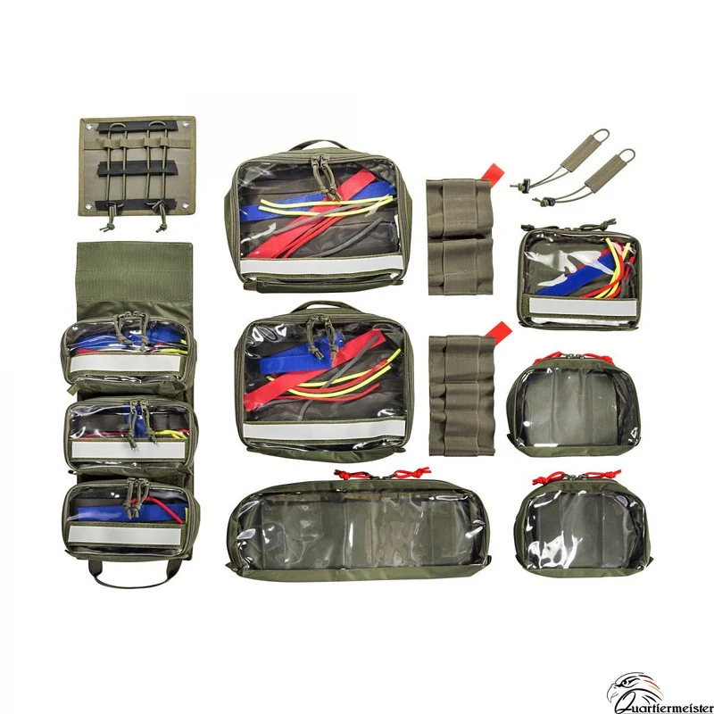 Tasmanian Tiger Modular Medic Insert 30VL Klarsichttaschen Set