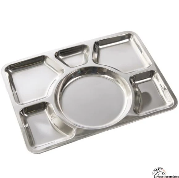 Mil-Tec Kantinenplatte S/Steel 6-fach