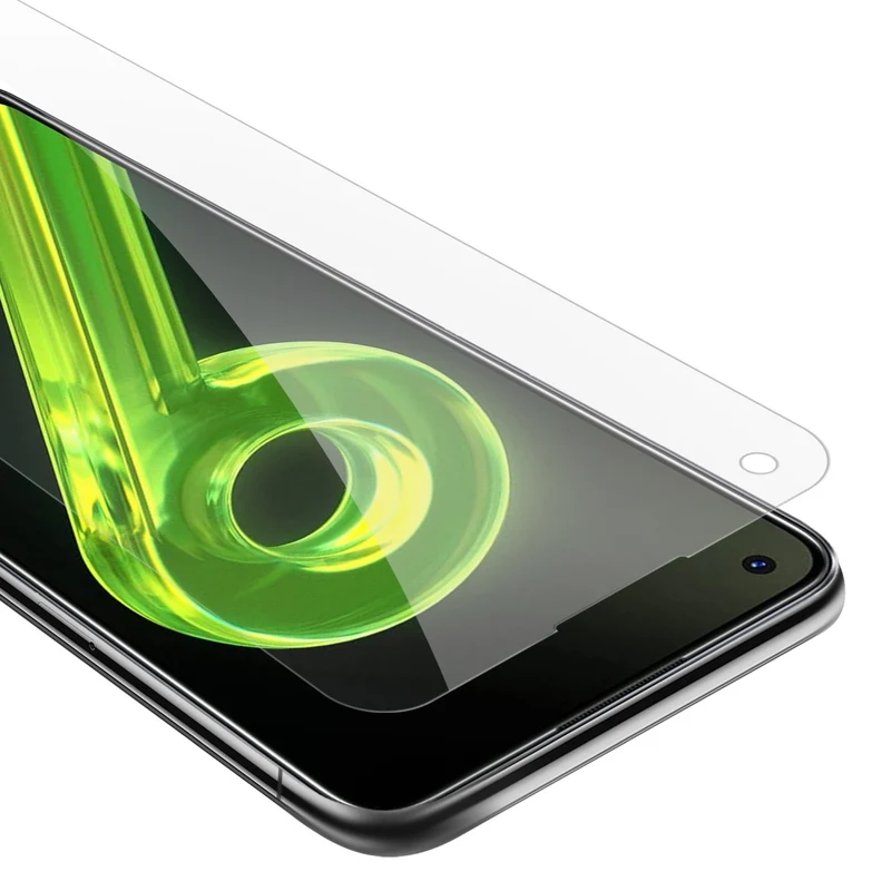 Cadorabo Panzer Folie kompatibel mit Realme 9 4G / 9 PRO+ - Schutzfolie Gehärtetes (Tempered) Display-Schutzglas in 9H Härte mit 3D Touch Kompatibilität