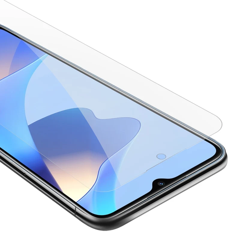 Cadorabo Panzer Folie kompatibel mit Oppo A16s / A54s - Schutzfolie Gehärtetes (Tempered) Display-Schutzglas in 9H Härte mit 3D Touch Kompatibilität