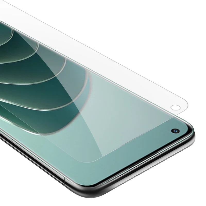 Cadorabo Panzer Folie kompatibel mit OnePlus 10 PRO 5G - Schutzfolie Gehärtetes (Tempered) Display-Schutzglas in 9H Härte mit 3D Touch Kompatibilität