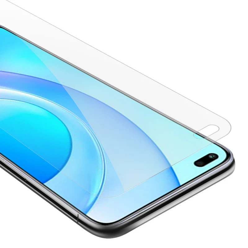 Cadorabo Panzer Folie kompatibel mit Honor 50 LITE - Schutzfolie Gehärtetes (Tempered) Display-Schutzglas in 9H Härte mit 3D Touch Kompatibilität