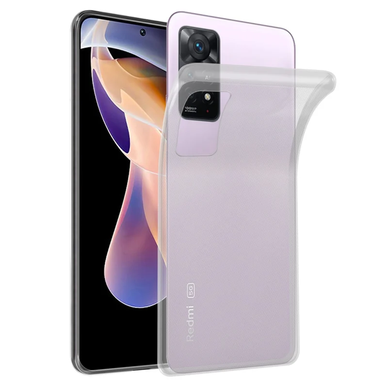 Cadorabo Hülle kompatibel mit Xiaomi RedMi NOTE 11 PRO 4G / 5G Schutzhülle aus flexiblem TPU Silikon