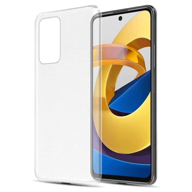 Cadorabo Hülle kompatibel mit Xiaomi POCO M4 PRO 5G Schutzhülle aus flexiblem TPU Silikon