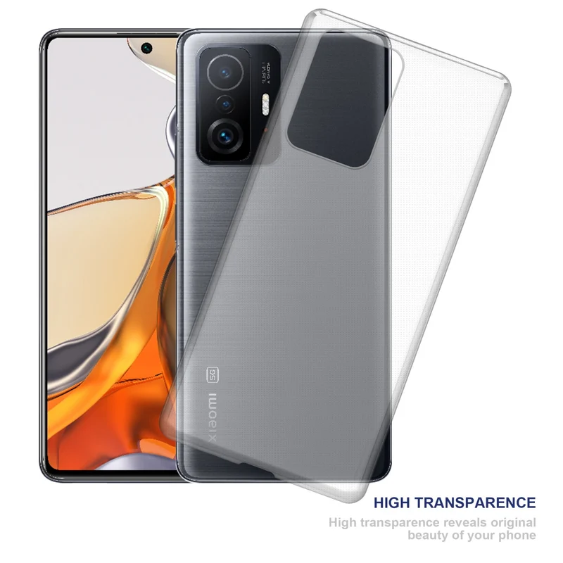 Cadorabo Hülle kompatibel mit Xiaomi 11T / 11T PRO Schutzhülle aus flexiblem TPU Silikon