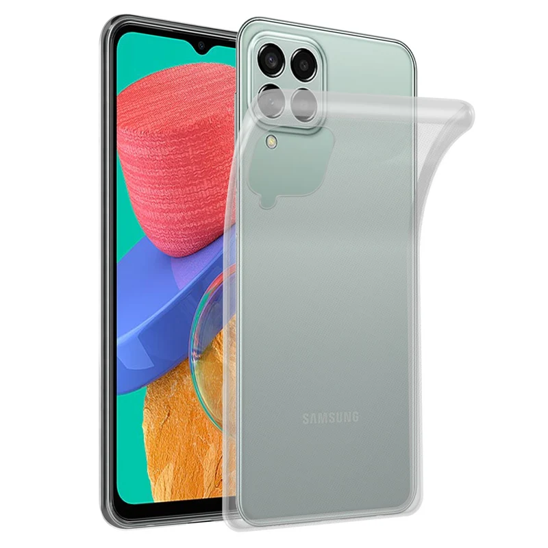 Cadorabo Hülle kompatibel mit Samsung Galaxy M33 5G Schutzhülle aus flexiblem TPU Silikon