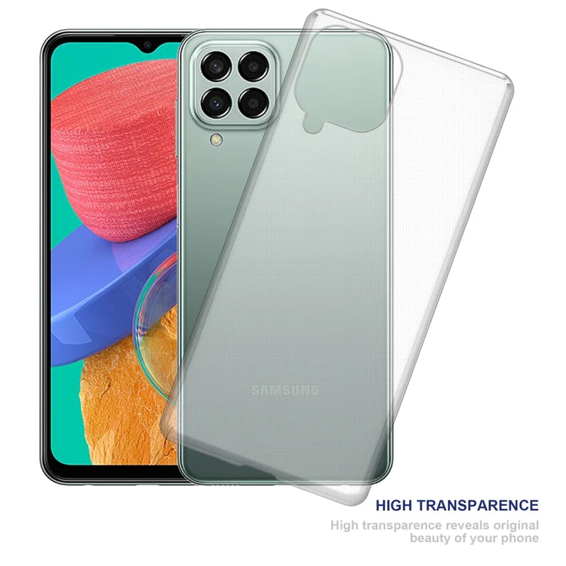 Cadorabo Hülle kompatibel mit Samsung Galaxy M33 5G Schutzhülle aus flexiblem TPU Silikon