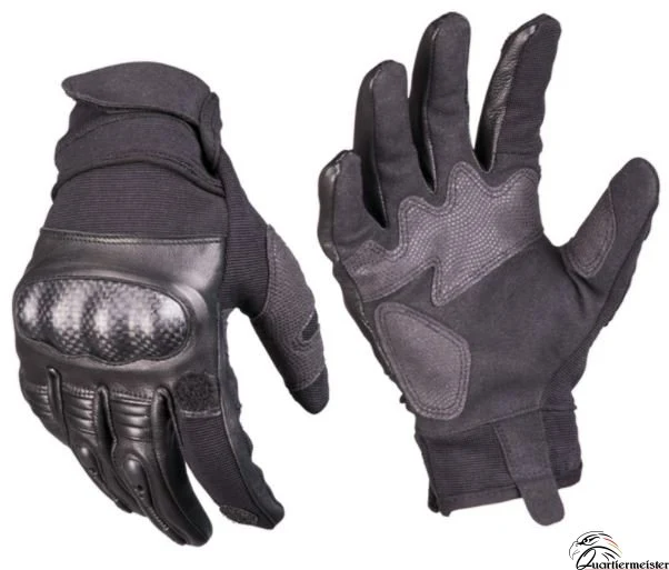 Mil-Tec Tactical Gloves Gen.II Leder Schwarz